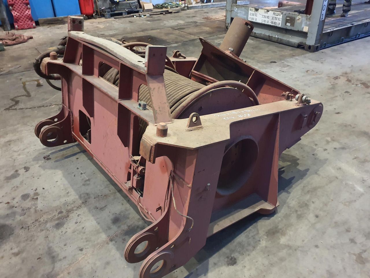Krupp KMK 8350 2nd winch - Winch for Mobile crane: picture 1 Krupp KMK 8350 2nd winch - Winch for Mobile crane: picture 1