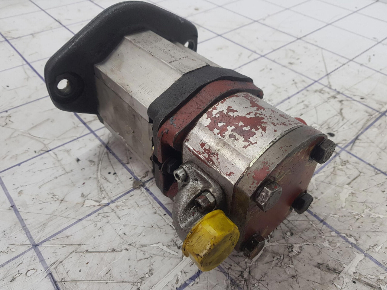 Rexroth Rexroth dual gear pump - Hydraulic pump for Crane: picture 3 Rexroth Rexroth dual gear pump - Hydraulic pump for Crane: picture 3