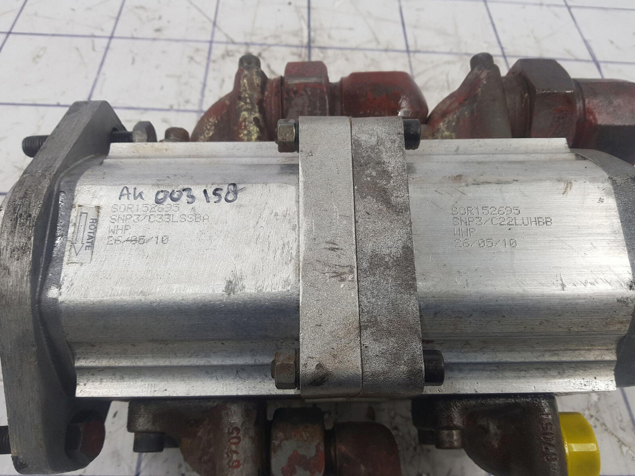 Sauer-Danfoss 70 GMT dual gear pump - Hydraulic pump for Mobile crane: picture 5 Sauer-Danfoss 70 GMT dual gear pump - Hydraulic pump for Mobile crane: picture 5