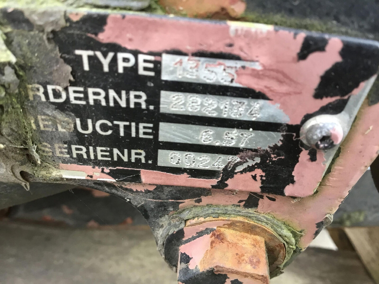 Spierings SK 345/365 axle 1 - Axle and parts for Mobile crane: picture 4 Spierings SK 345/365 axle 1 - Axle and parts for Mobile crane: picture 4