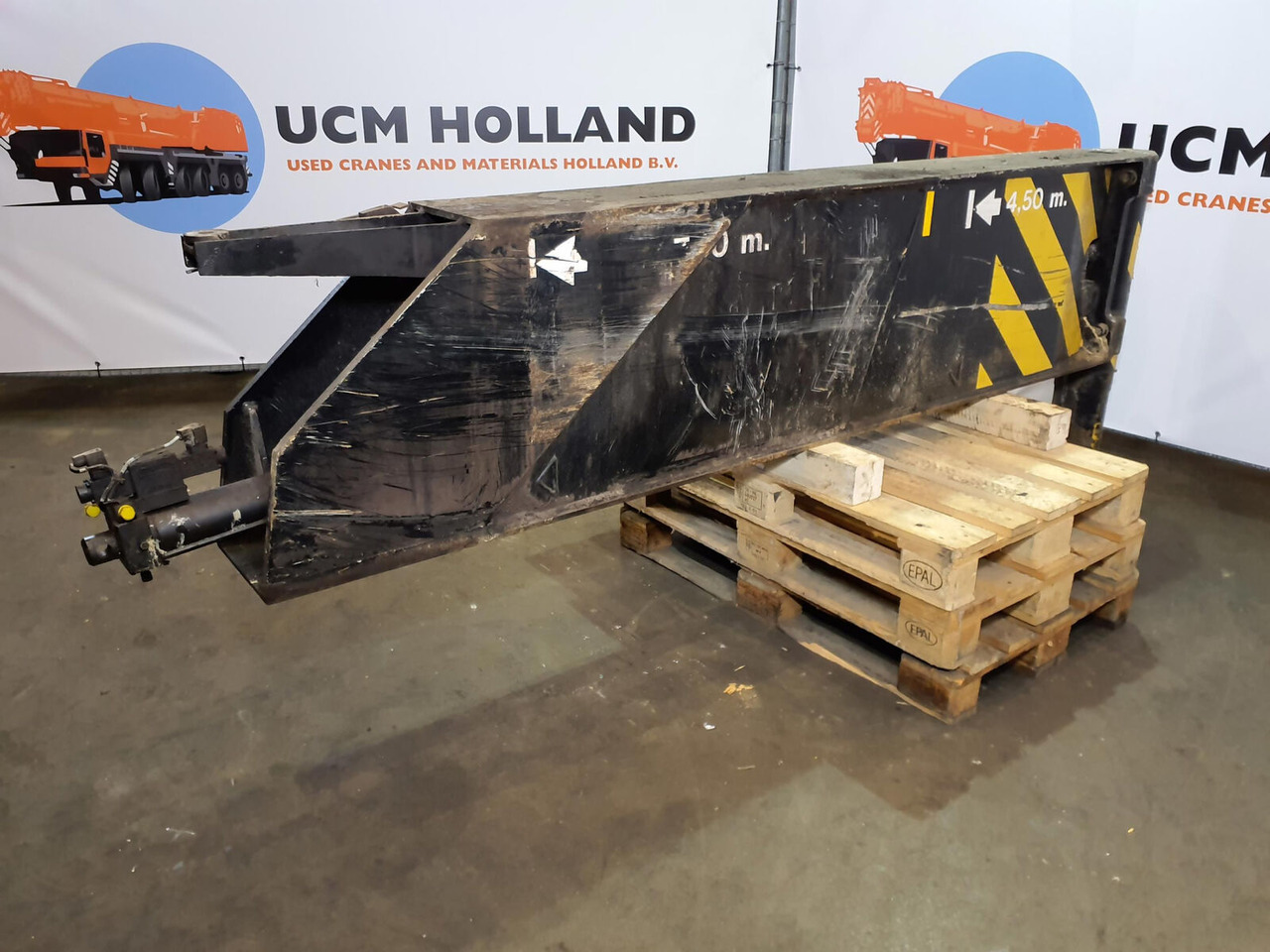 Terex AC 100 outrigger beam complete rear - Suspension for Mobile crane: picture 4 Terex AC 100 outrigger beam complete rear - Suspension for Mobile crane: picture 4