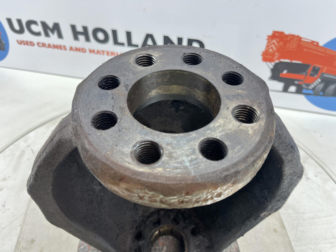 Steering knuckle for Mobile crane Terex AC 155 steering knuckle 16 holes axle 3: picture 7