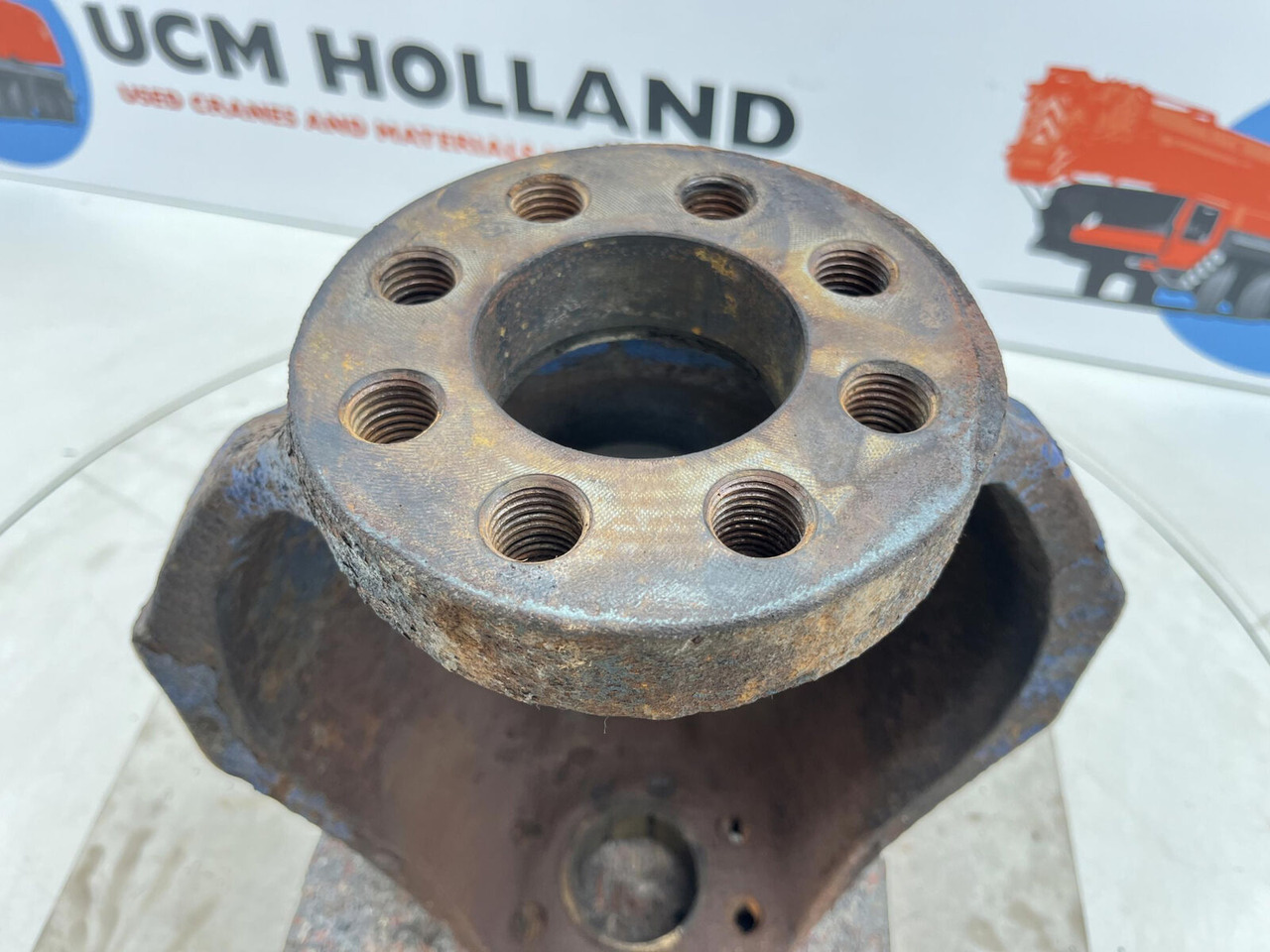 Steering knuckle for Mobile crane Terex AC 205 Steering knuckle 16 holes axle 4: picture 7