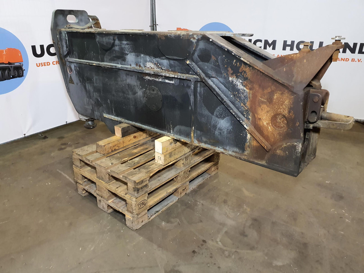 Terex AC 350-1 outrigger beam complete front - Suspension for Mobile crane: picture 3 Terex AC 350-1 outrigger beam complete front - Suspension for Mobile crane: picture 3