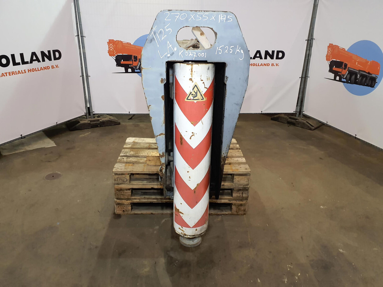 Terex AC 350-1 outrigger beam complete rear - Suspension for Mobile crane: picture 5 Terex AC 350-1 outrigger beam complete rear - Suspension for Mobile crane: picture 5