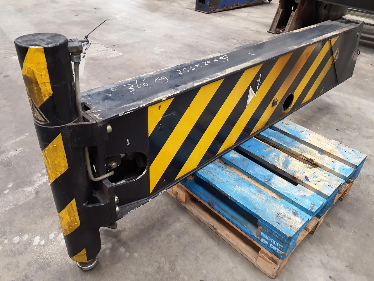 Terex AC 50 front outrigger complete - Suspension for Mobile crane: picture 2 Terex AC 50 front outrigger complete - Suspension for Mobile crane: picture 2