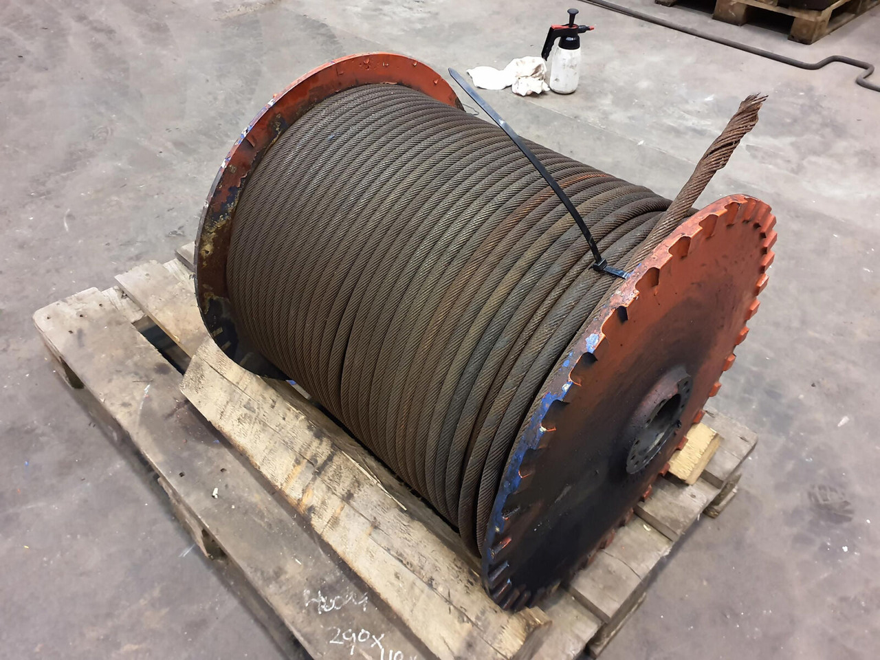 Terex AC 50 winch complete - Winch for Crane: picture 3 Terex AC 50 winch complete - Winch for Crane: picture 3