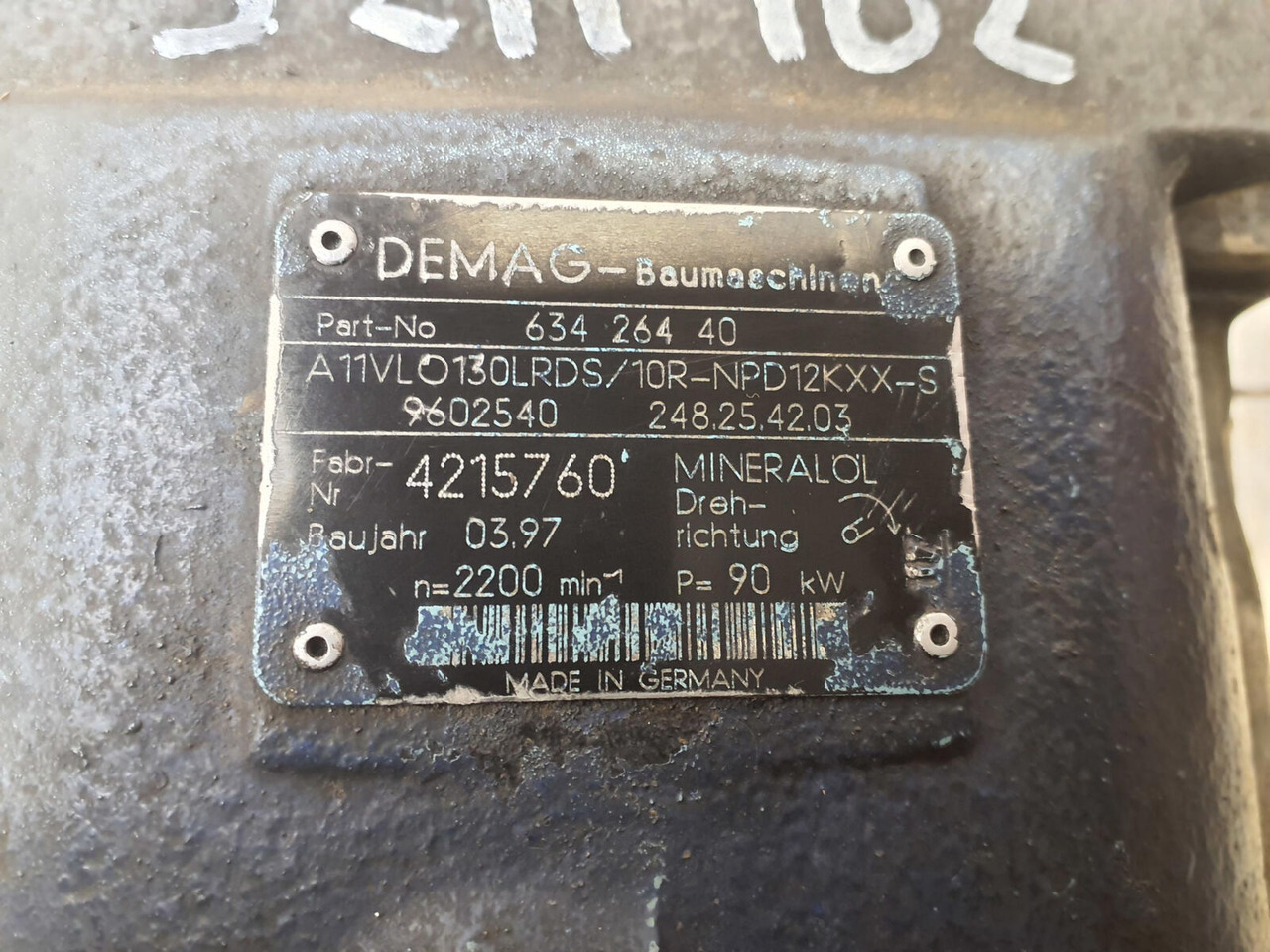 Terex AC 80 pump - Hydraulic pump for Crane: picture 5 Terex AC 80 pump - Hydraulic pump for Crane: picture 5