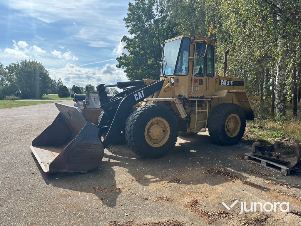 Cat 916 Hjullastare - Wheel loader: picture 1 Cat 916 Hjullastare - Wheel loader: picture 1