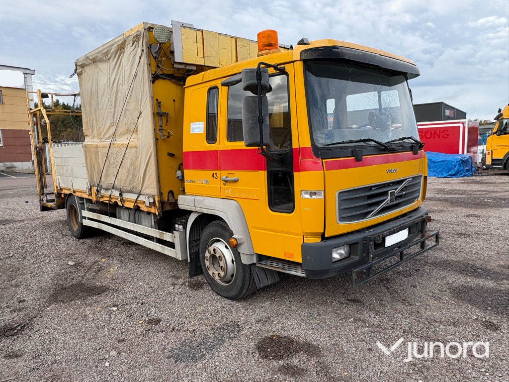 Lastbil Volvo FL611 4X2 - Dropside/ Flatbed truck: picture 3 Lastbil Volvo FL611 4X2 - Dropside/ Flatbed truck: picture 3