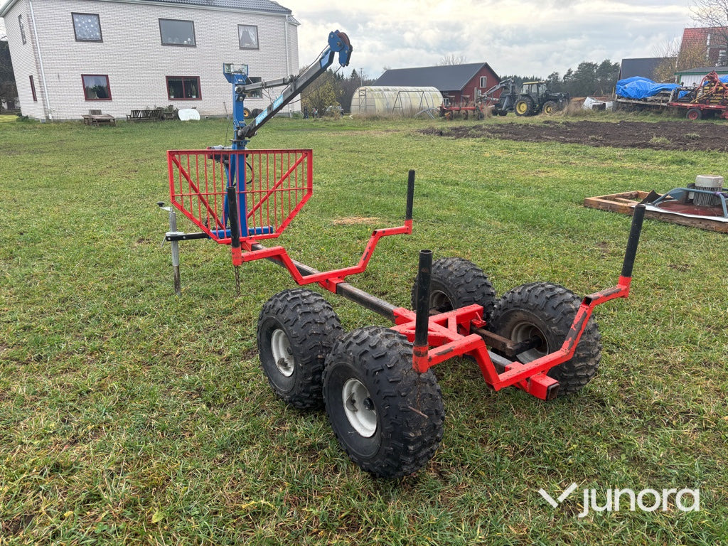 Skogsvagn ATV - Ytterocke, Med kran - Other machinery: picture 3 Skogsvagn ATV - Ytterocke, Med kran - Other machinery: picture 3