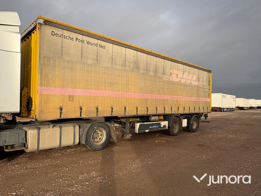 Trailer – Krone, Cityliner SZP 18 - Curtainsider semi-trailer: picture 1 Trailer – Krone, Cityliner SZP 18 - Curtainsider semi-trailer: picture 1