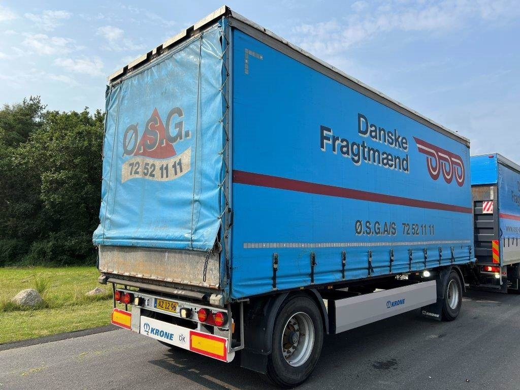 Krone AZP 18 ELN4 7,2 mtr gardinlad - Curtainsider trailer: picture 3 Krone AZP 18 ELN4 7,2 mtr gardinlad - Curtainsider trailer: picture 3