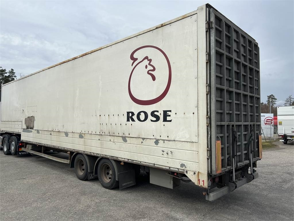 Leci 13,6 mtr. box læsserampe - Closed box semi-trailer: picture 3 Leci 13,6 mtr. box læsserampe - Closed box semi-trailer: picture 3