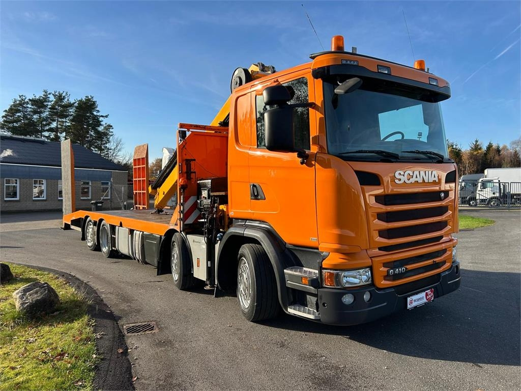 Scania G410 LB 8X2*6 HLB - Hiab X- Hiduo 188E3 kran - Autotransporter truck: picture 2 Scania G410 LB 8X2*6 HLB - Hiab X- Hiduo 188E3 kran - Autotransporter truck: picture 2