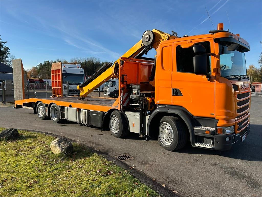 Scania G410 LB 8X2*6 HLB - Hiab X- Hiduo 188E3 kran - Autotransporter truck: picture 5 Scania G410 LB 8X2*6 HLB - Hiab X- Hiduo 188E3 kran - Autotransporter truck: picture 5