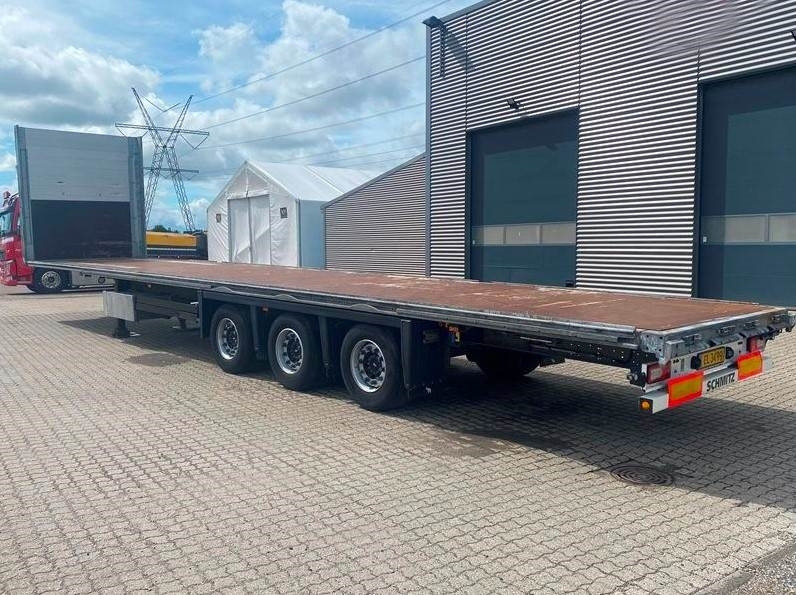 Schmitz 3-aks Mega trailer - Dropside/ Flatbed semi-trailer: picture 3 Schmitz 3-aks Mega trailer - Dropside/ Flatbed semi-trailer: picture 3
