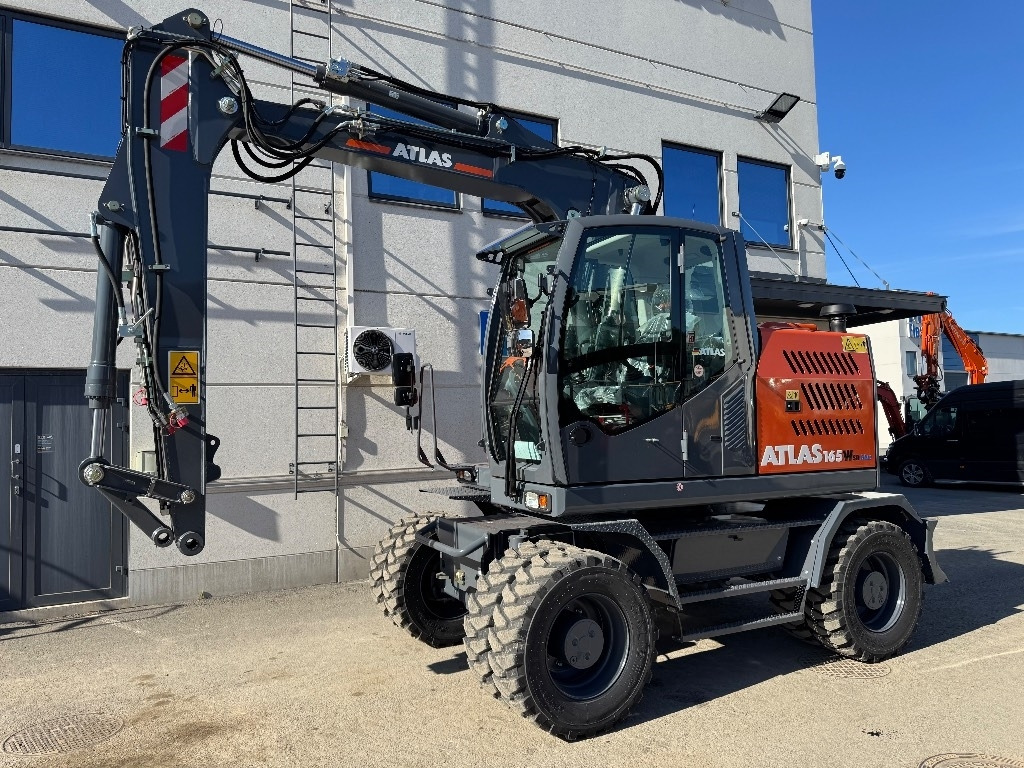 Atlas 165 Wsr, UUTUUS, LYHYTPERÄKONE, HETI TOIMITUKSEEN  - Wheel excavator: picture 2 Atlas 165 Wsr, UUTUUS, LYHYTPERÄKONE, HETI TOIMITUKSEEN  - Wheel excavator: picture 2