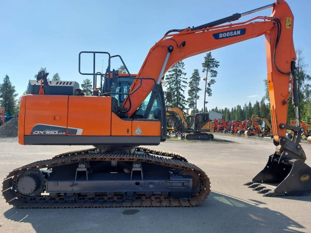 Doosan DX160LCH-5 METSÄALUSTA - Crawler excavator: picture 5 Doosan DX160LCH-5 METSÄALUSTA - Crawler excavator: picture 5