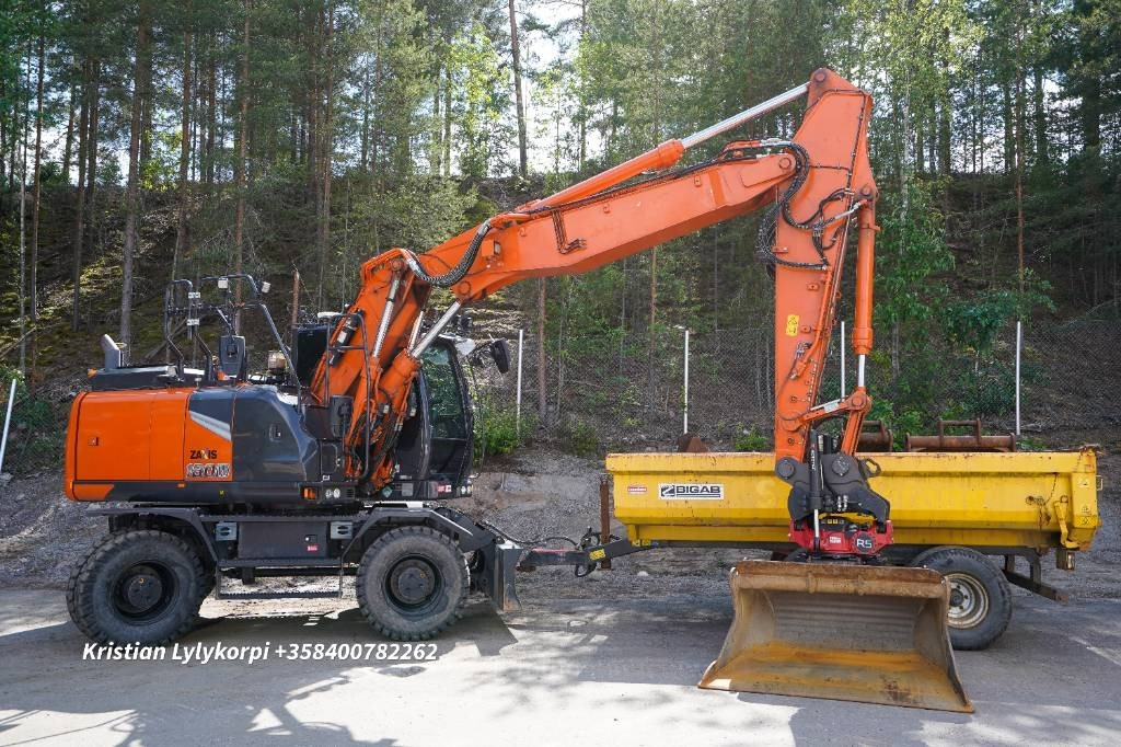 Hitachi ZX180W-7 HUIPPUVARUSTEET STAGE 5 - Wheel excavator: picture 1 Hitachi ZX180W-7 HUIPPUVARUSTEET STAGE 5 - Wheel excavator: picture 1
