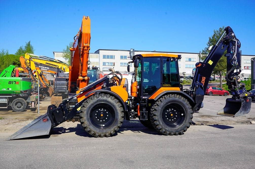 Huddig 1370 City EX-DEMO - Backhoe loader: picture 1 Huddig 1370 City EX-DEMO - Backhoe loader: picture 1