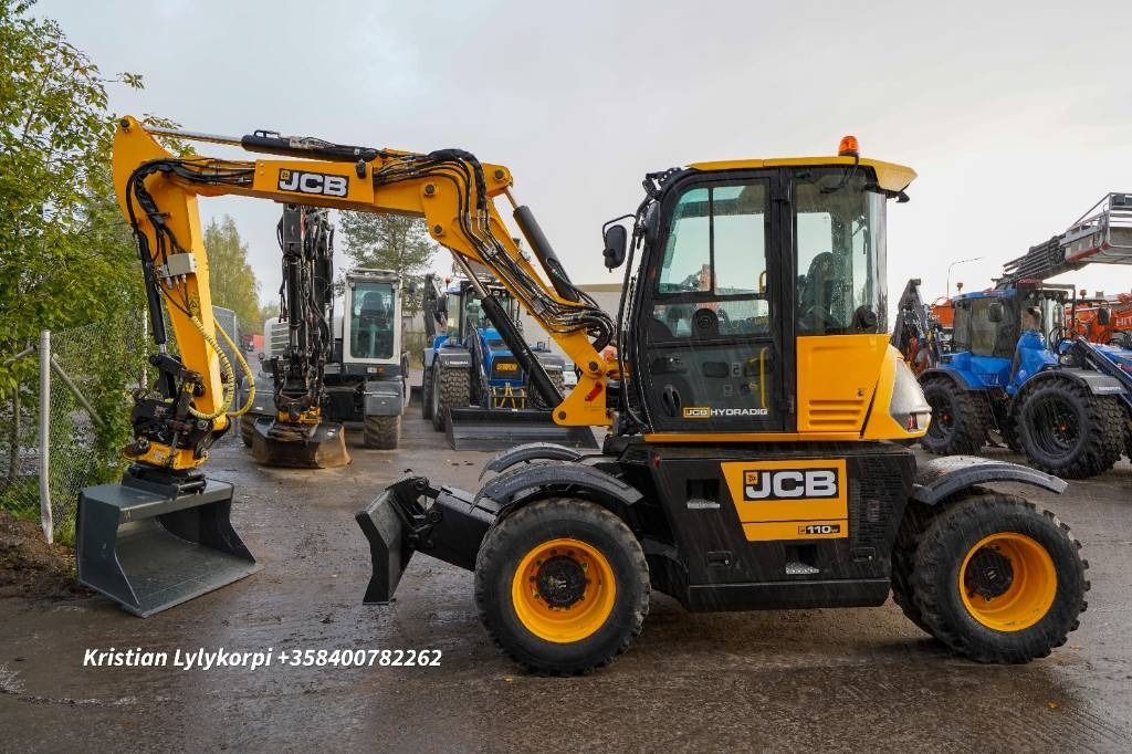 JCB 110W Hydradig PYÖRITTÄJÄLLÄ - Wheel excavator: picture 1 JCB 110W Hydradig PYÖRITTÄJÄLLÄ - Wheel excavator: picture 1