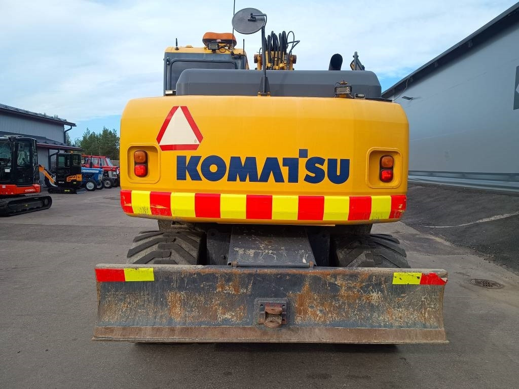 Komatsu MYYTY! SOLD! PW140-7 PYÖRITTÄJÄLLÄ - Wheel excavator: picture 4 Komatsu MYYTY! SOLD! PW140-7 PYÖRITTÄJÄLLÄ - Wheel excavator: picture 4