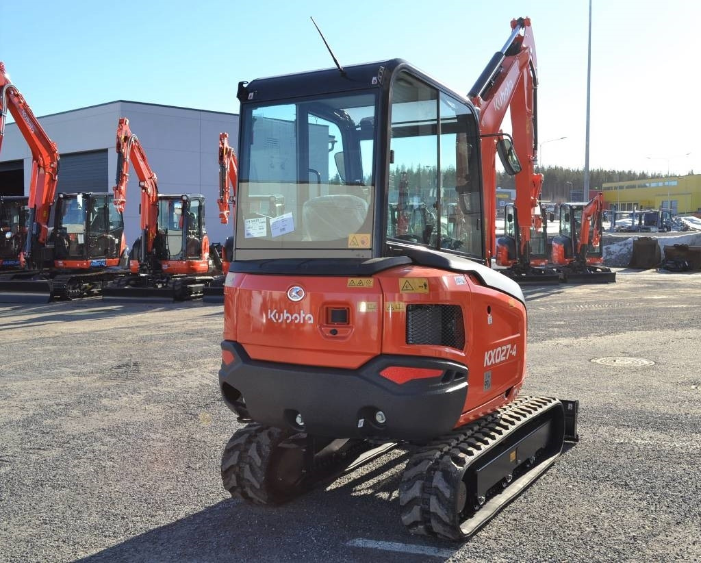 Kubota KX027-4 UUSI, TAKUU 24KK - Mini excavator: picture 3 Kubota KX027-4 UUSI, TAKUU 24KK - Mini excavator: picture 3