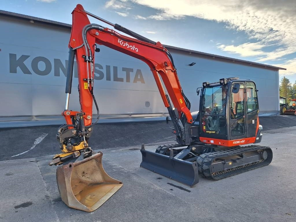 Kubota KX080-4a2 PYÖRITTÄJÄLLÄ  - Mini excavator: picture 5 Kubota KX080-4a2 PYÖRITTÄJÄLLÄ  - Mini excavator: picture 5