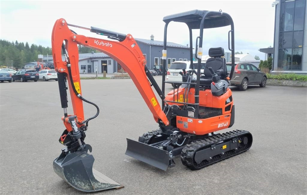 New Mini excavator Kubota U17-3a UUSI, KALLISTAJALLA: picture 7 New Mini excavator Kubota U17-3a UUSI, KALLISTAJALLA: picture 7
