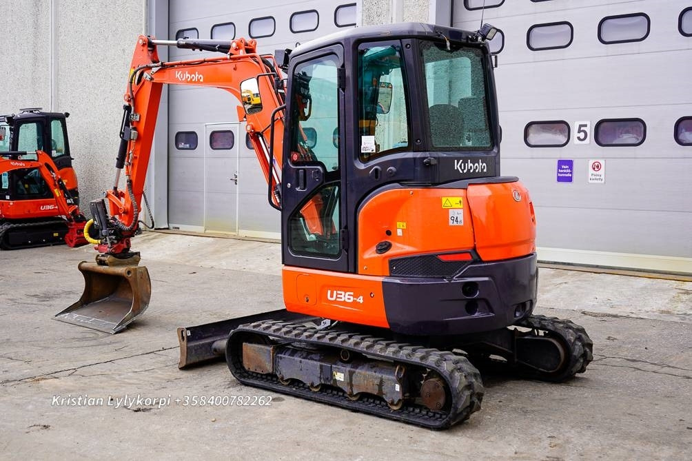Kubota U36-4 ROTOTILTILLÄ  - Mini excavator: picture 2 Kubota U36-4 ROTOTILTILLÄ  - Mini excavator: picture 2