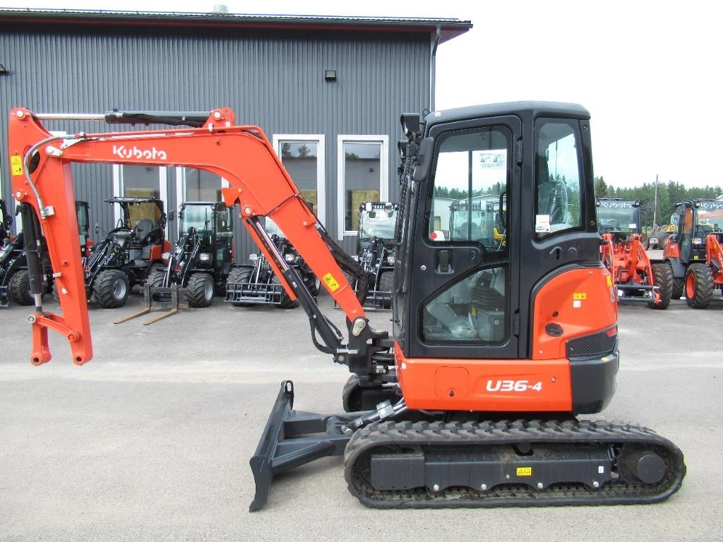Kubota U36-4 UUSI, TAKUU 24KK  - Mini excavator: picture 1 Kubota U36-4 UUSI, TAKUU 24KK  - Mini excavator: picture 1