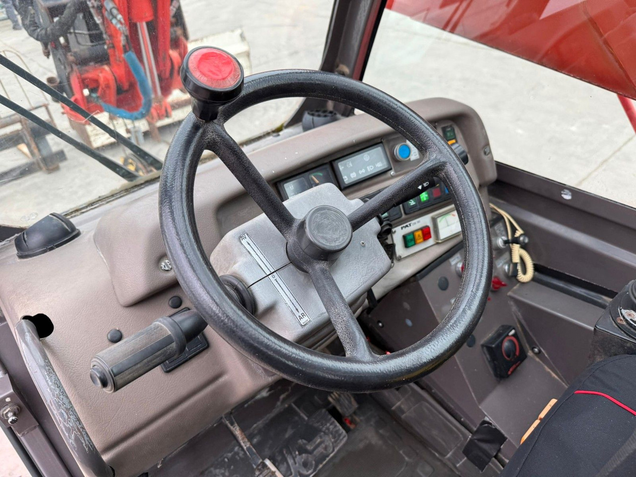 Telescopic handler Manitou 1850. Roto. 4x4x4. Winch remote.: picture 25