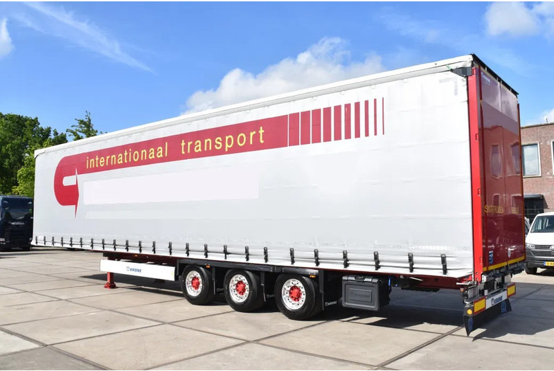 Krone SD - MEGA - SLIDING CURTAINS/ROOF - LIFTING ROOF - BPW AXLES - DISC BRAKES - ALCOA DURA BRIGHT - EXCELLENT CONDITION - - Closed box semi-trailer: picture 2 Krone SD - MEGA - SLIDING CURTAINS/ROOF - LIFTING ROOF - BPW AXLES - DISC BRAKES - ALCOA DURA BRIGHT - EXCELLENT CONDITION - - Closed box semi-trailer: picture 2