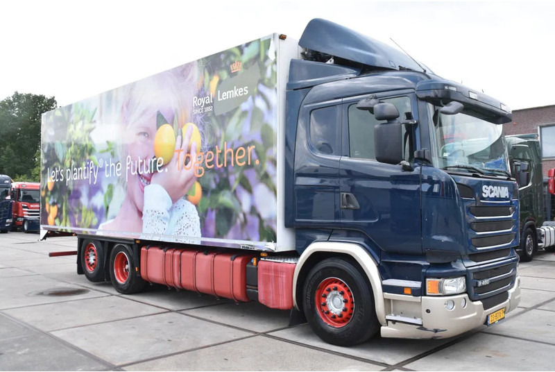 Scania R450 HL 6x2 + THERMO KING TS-300 - RETARDER - WHEELBASE: 510 CM - AIRCO - - Refrigerator truck: picture 1 Scania R450 HL 6x2 + THERMO KING TS-300 - RETARDER - WHEELBASE: 510 CM - AIRCO - - Refrigerator truck: picture 1