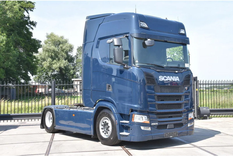 Scania S450 NGS 4x2NB - FULL AIR - RETARDER - ACC - PARK. AIRCO - 2 x FUEL TANKS - TOP CONDITION - - Tractor unit: picture 1 Scania S450 NGS 4x2NB - FULL AIR - RETARDER - ACC - PARK. AIRCO - 2 x FUEL TANKS - TOP CONDITION - - Tractor unit: picture 1