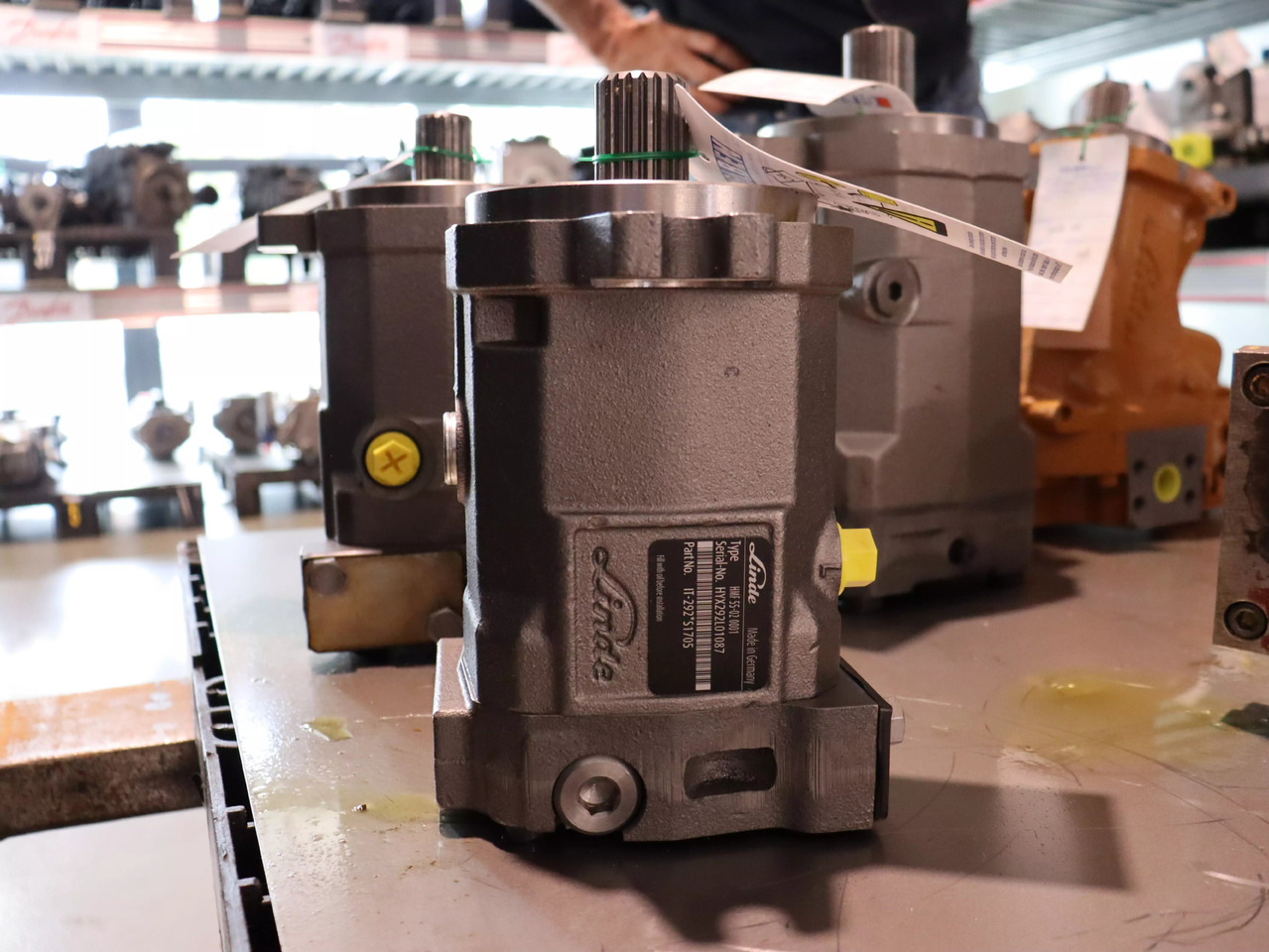 Linde HMF 55-02 - Hydraulic motor for Material handling equipment: picture 1 Linde HMF 55-02 - Hydraulic motor for Material handling equipment: picture 1