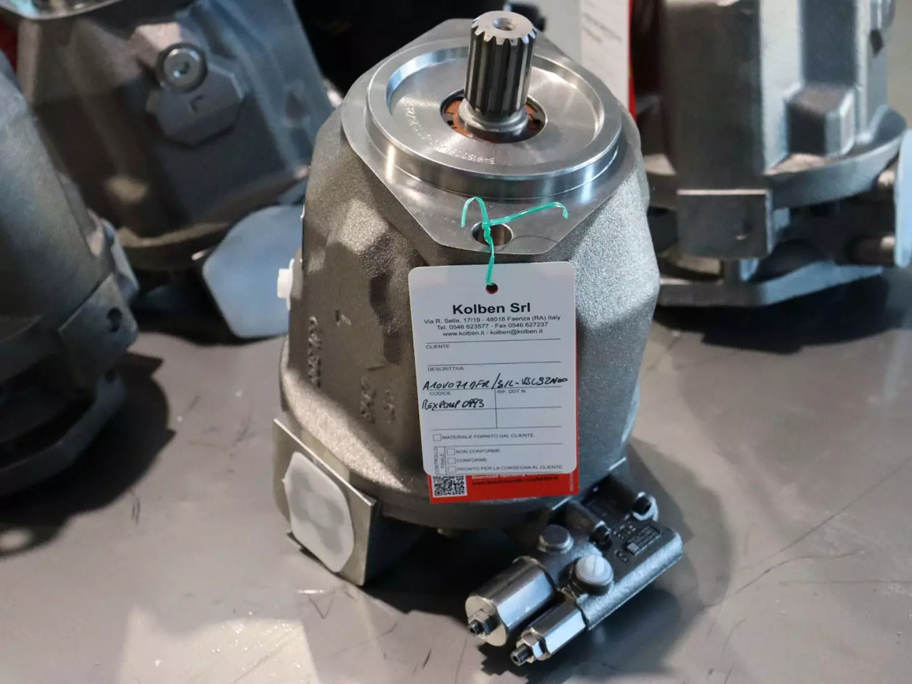 REXROTH A10VO71DFR/31L-VSC92N00 - Hydraulic pump for Material handling equipment: picture 3 REXROTH A10VO71DFR/31L-VSC92N00 - Hydraulic pump for Material handling equipment: picture 3