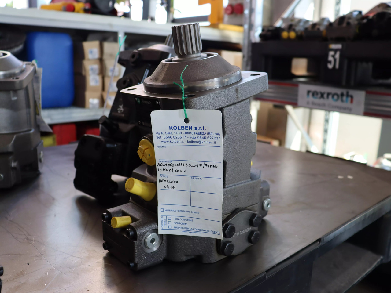 REXROTH A6VM060HA2T30004F/71MWV0M4Z8200-0 - Hydraulic motor for Construction machinery: picture 2 REXROTH A6VM060HA2T30004F/71MWV0M4Z8200-0 - Hydraulic motor for Construction machinery: picture 2