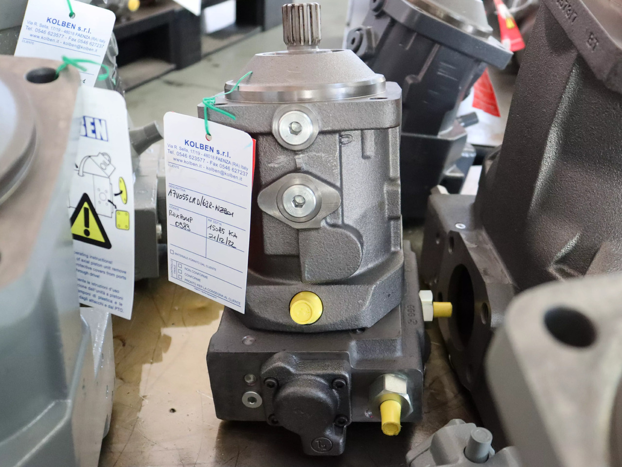 REXROTH A7VO55LRD/63R-NZB01 - Hydraulic pump for Construction machinery: picture 2 REXROTH A7VO55LRD/63R-NZB01 - Hydraulic pump for Construction machinery: picture 2