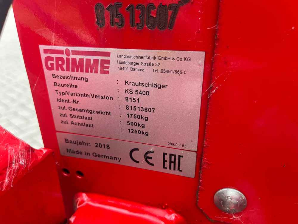 Grimme KS 5400 - Harvester: picture 2 Grimme KS 5400 - Harvester: picture 2