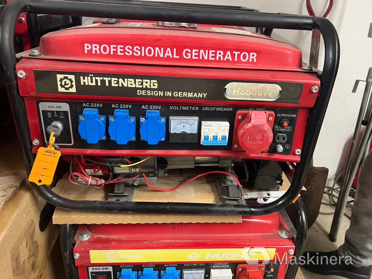 Elverk Huttenberg H8500W - Generator set: picture 5 Elverk Huttenberg H8500W - Generator set: picture 5