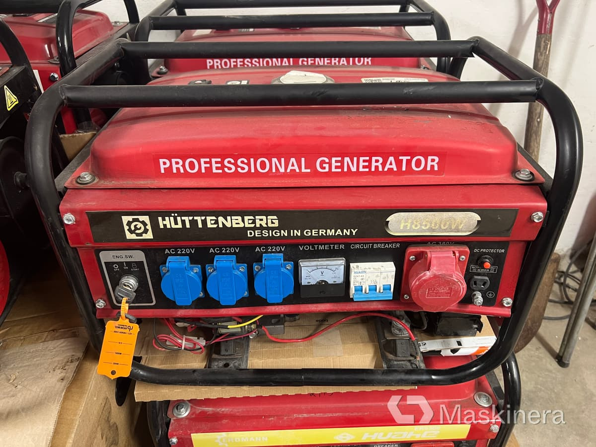 Elverk Huttenberg H8500W - Generator set: picture 1 Elverk Huttenberg H8500W - Generator set: picture 1
