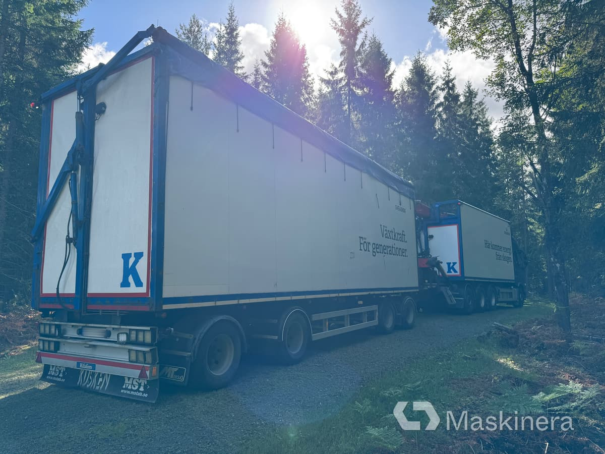 Flisbil Volvo FH16 8X4 med kran & sidtipp - Box truck, Crane truck: picture 4 Flisbil Volvo FH16 8X4 med kran & sidtipp - Box truck, Crane truck: picture 4