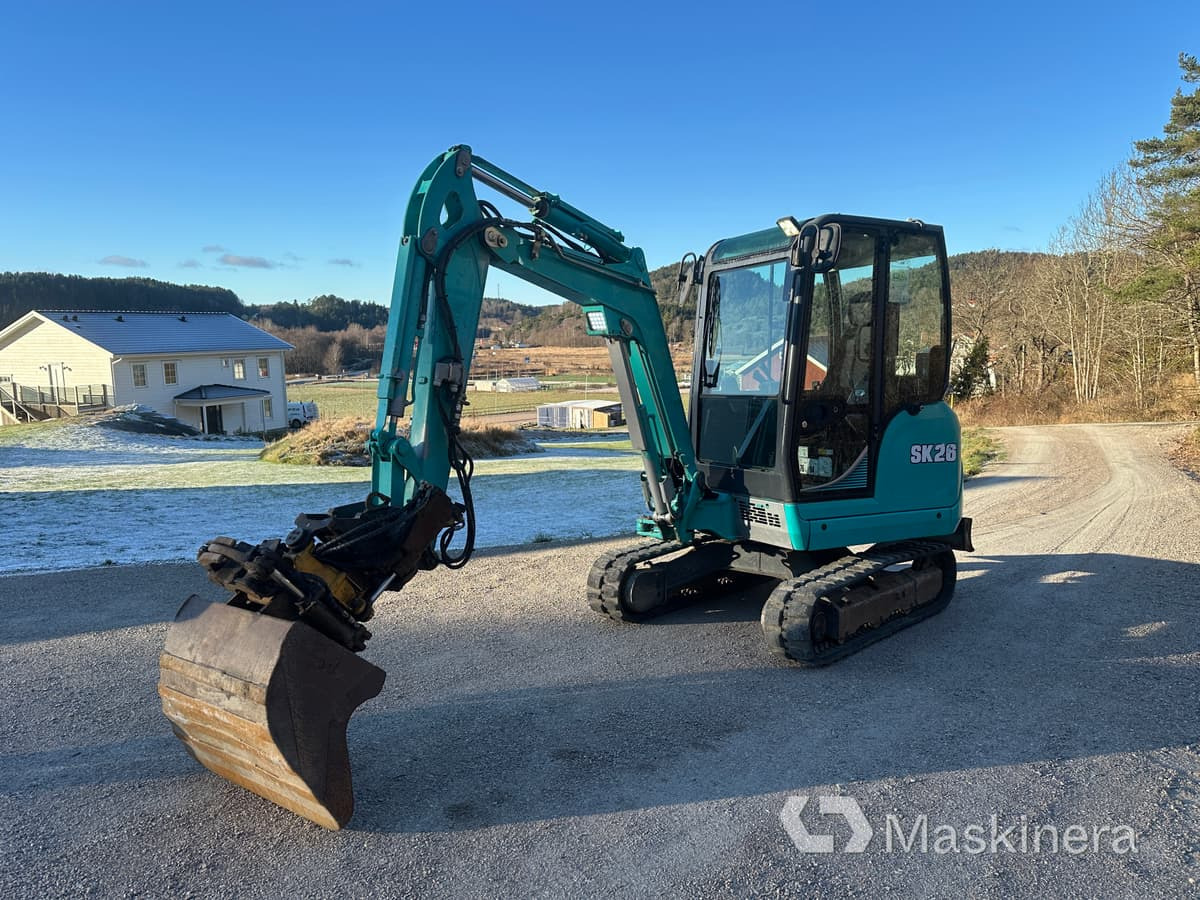 Grävmaskin Kobelco SK26 - Crawler excavator: picture 1 Grävmaskin Kobelco SK26 - Crawler excavator: picture 1