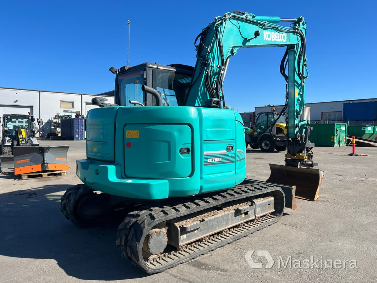 Grävmaskin Kobelco SK75SR-3E - Crawler excavator: picture 5 Grävmaskin Kobelco SK75SR-3E - Crawler excavator: picture 5