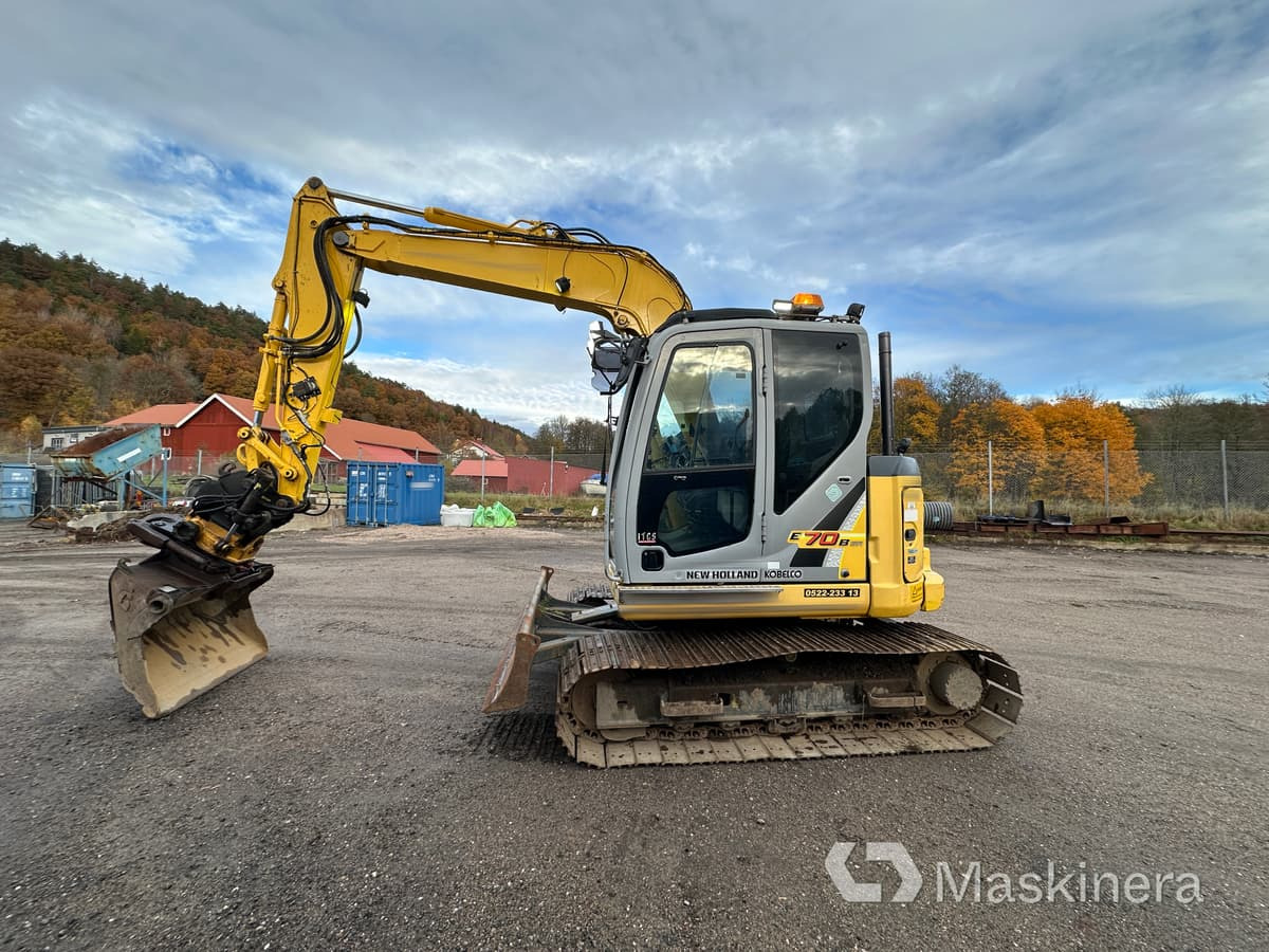 Grävmaskin New Holland Kobelco E70BSR-2 - Crawler excavator: picture 5 Grävmaskin New Holland Kobelco E70BSR-2 - Crawler excavator: picture 5