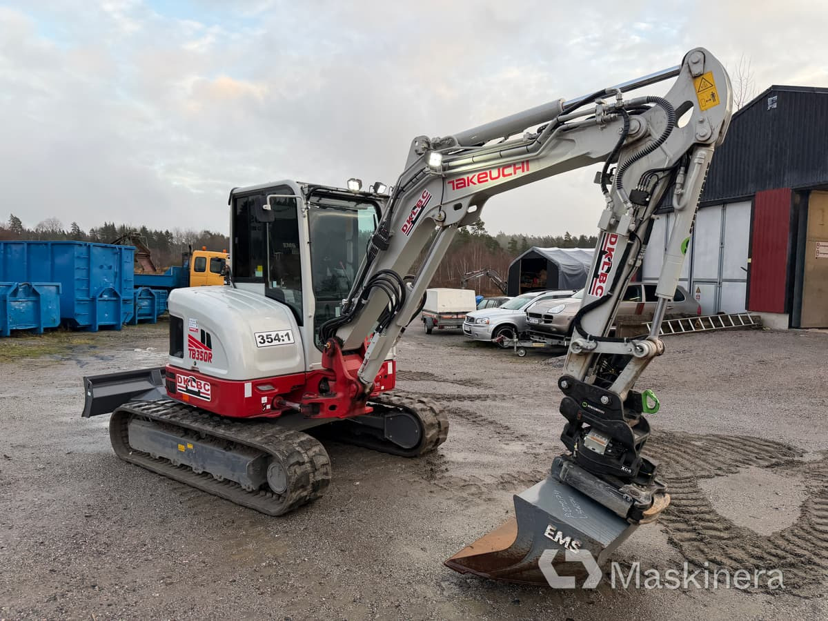 Grävmaskin Takeuchi TB350R med redskap - Crawler excavator: picture 3 Grävmaskin Takeuchi TB350R med redskap - Crawler excavator: picture 3