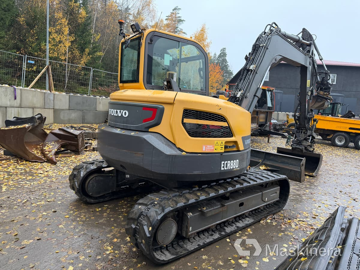 Grävmaskin Volvo ECR88D med tillbehör - Crawler excavator: picture 4 Grävmaskin Volvo ECR88D med tillbehör - Crawler excavator: picture 4