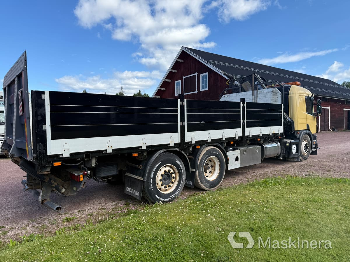 Kranbil Scania 114G - Dropside/ Flatbed truck, Crane truck: picture 5 Kranbil Scania 114G - Dropside/ Flatbed truck, Crane truck: picture 5